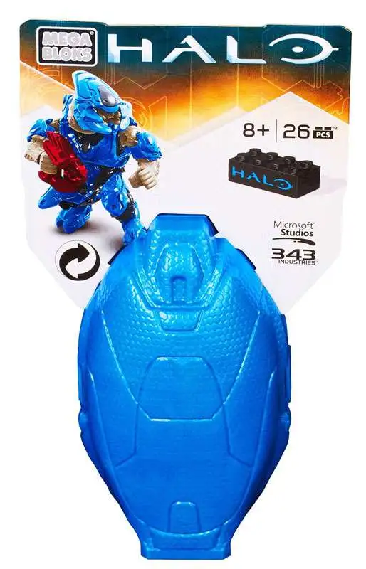 Mega Bloks Halo Metallic Elite Drop Pod Set 38316 Blue - ToyWiz