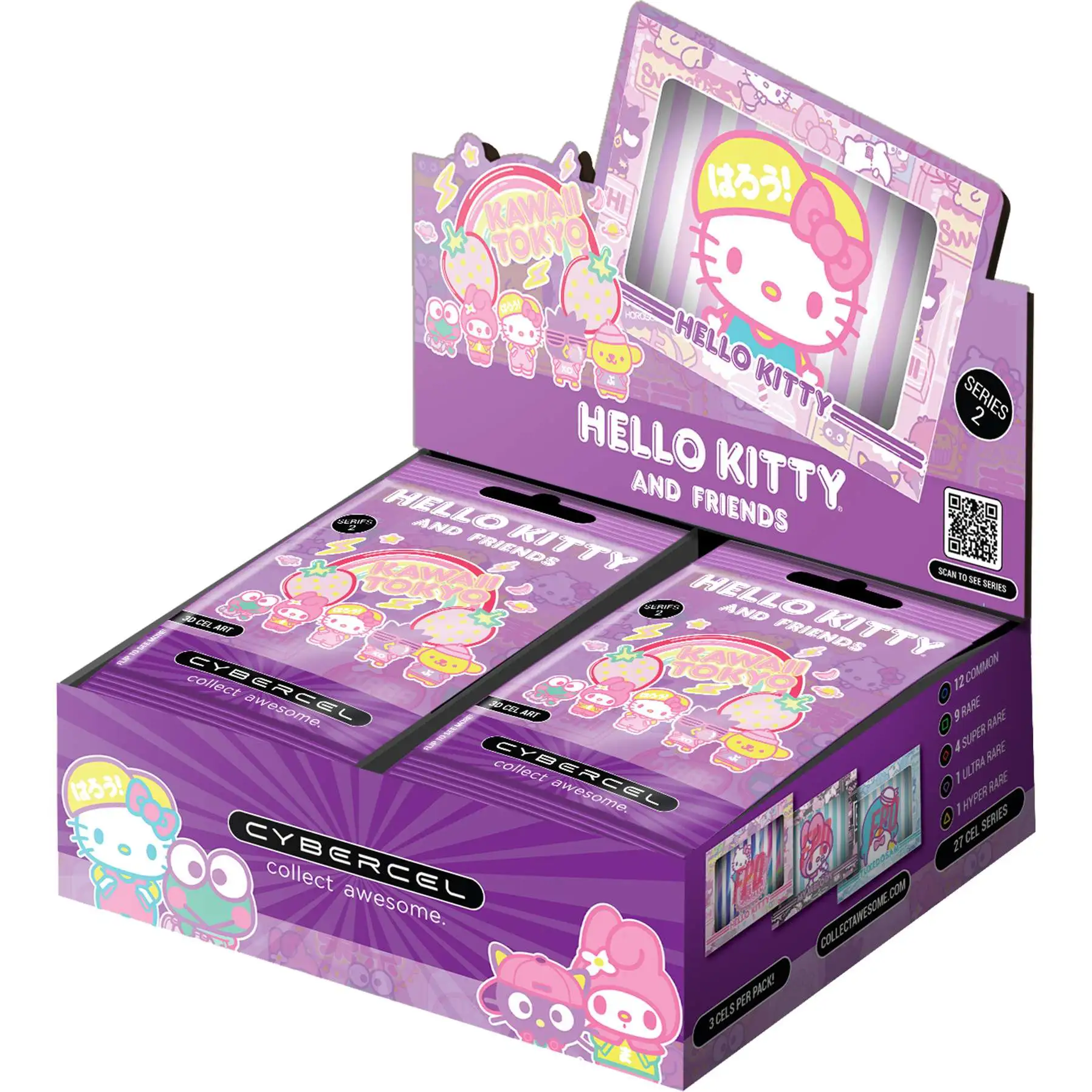 Hello Kitty Friends Kawaii Tokyo Series 2 Trading Card Box 20