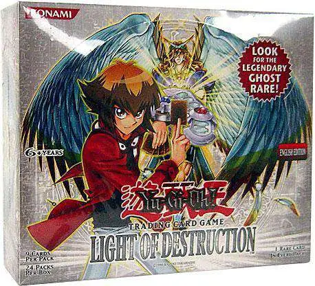 YuGiOh Light of Destruction Booster Box 24 Packs Konami - ToyWiz
