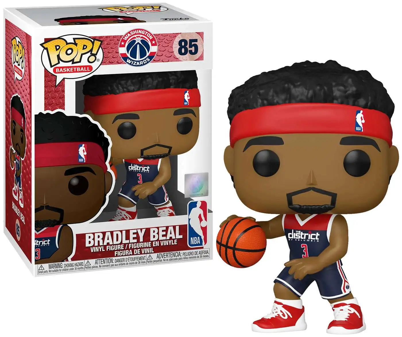 NBA 2019 BRADLEY BEAL BOBBLEHEAD MARVEL