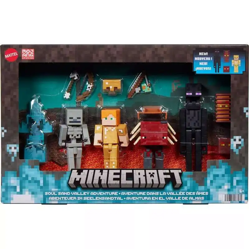 Minecraft Soul Sand Valley Adventure Exclusive 3.25 Action Figure