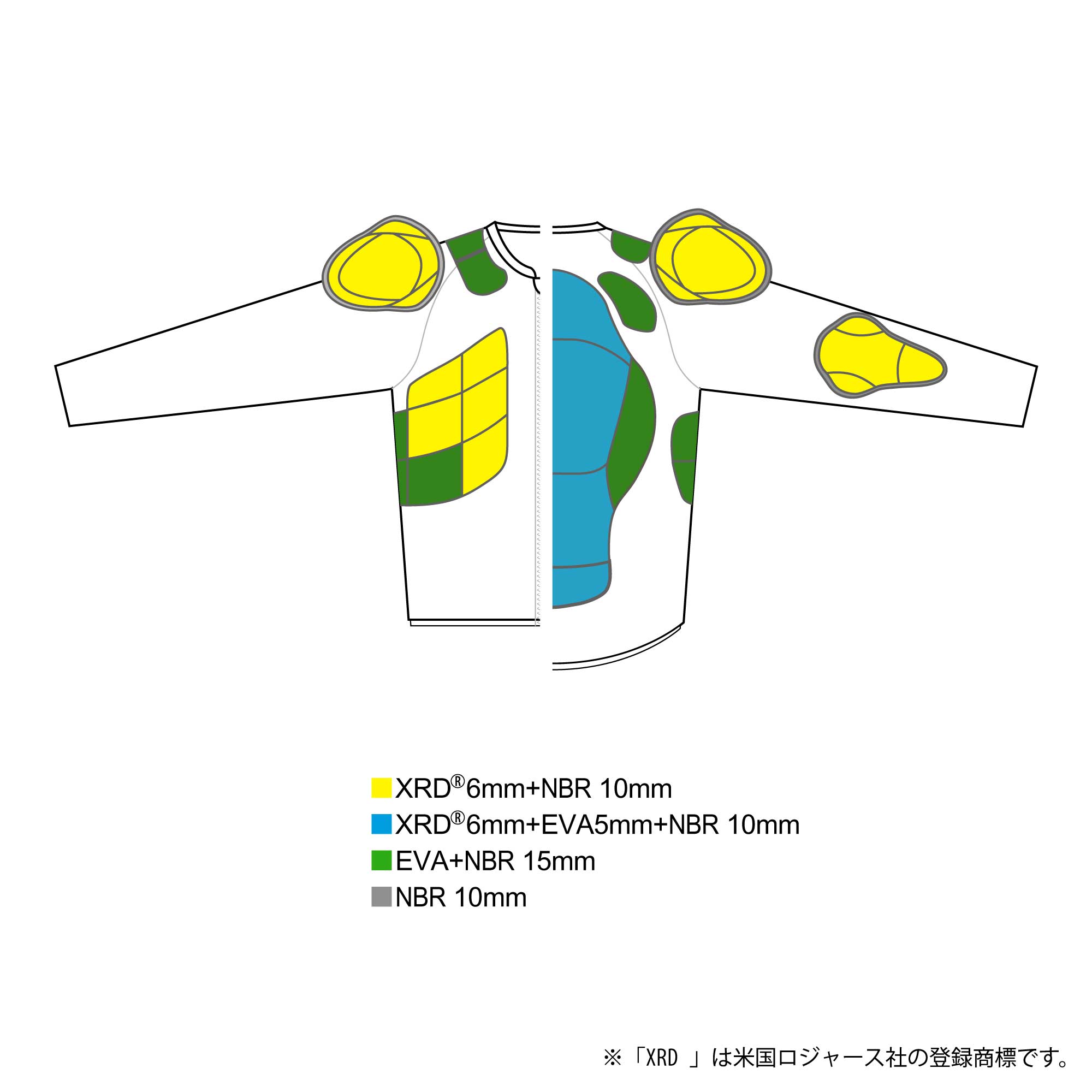 YOROI MUSHA XRD BODY PROTECTOR (KIDS & JUNIORS) - YM1765