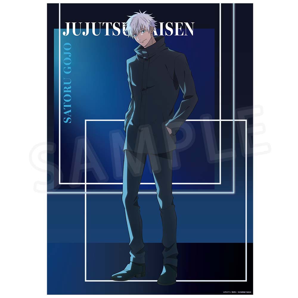 公式オンラインストア呪術廻戦 A3クリアポスター 五条 悟(五条 悟): 雑貨