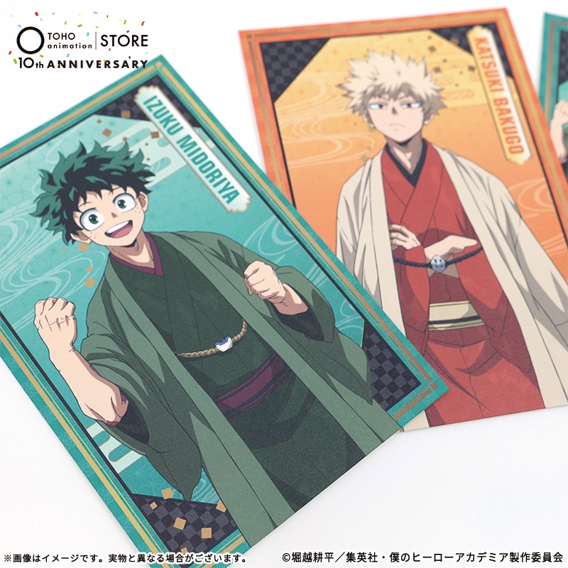 公式オンラインストア僕のヒーローアカデミア 描き下ろしポストカード3