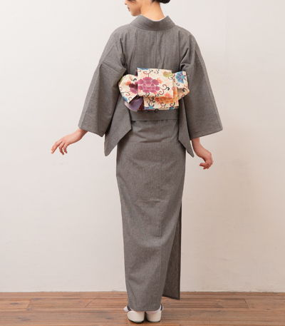 お仕立済み・単衣】木綿きもの（フリーサイズ） 0016-01401 綿・麻