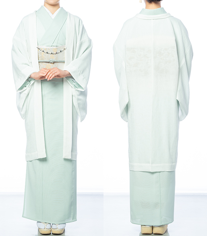 丹後ちりめん 洗える薄羽織 0019-00801 羽織 【きもの都粋】