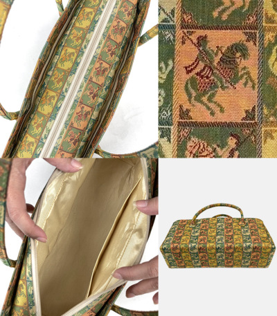 龍村美術織物 横長利休バッグ【MKグループ 都粋オリジナル】 バッグ