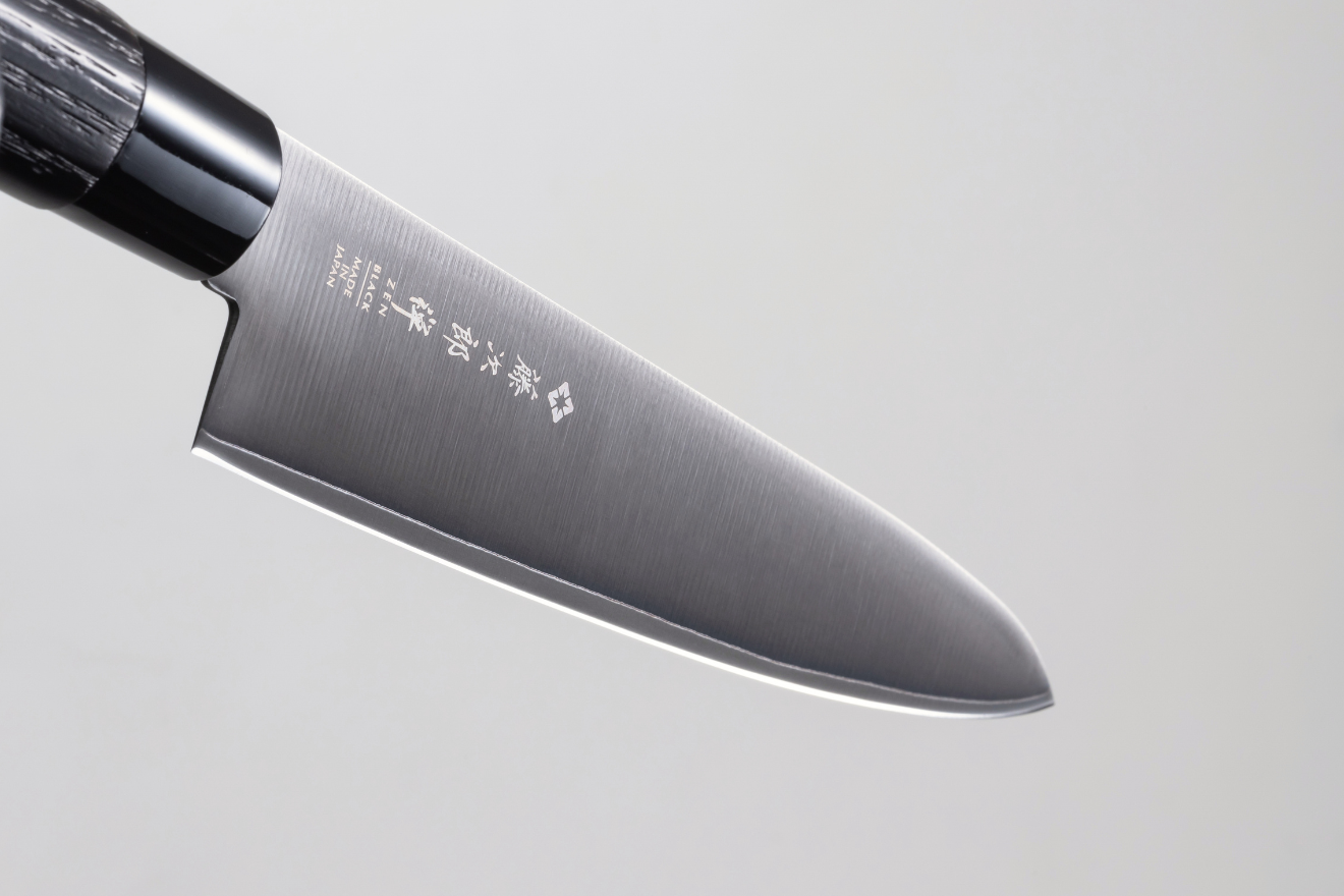 燕三条製包丁の【藤次郎オンラインショップ】 / 藤次郎 禅 BLACK 牛刀