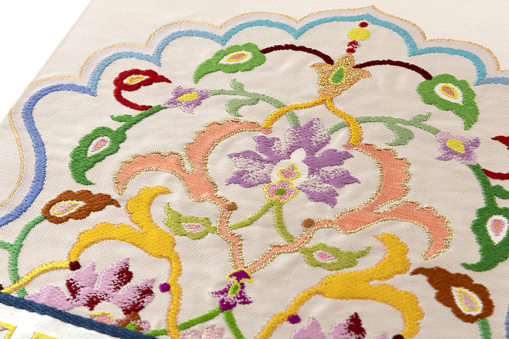 龍村光翔製（二代目 龍村平蔵） 袋帯 「王竺玉柱文」 | 特選きもの