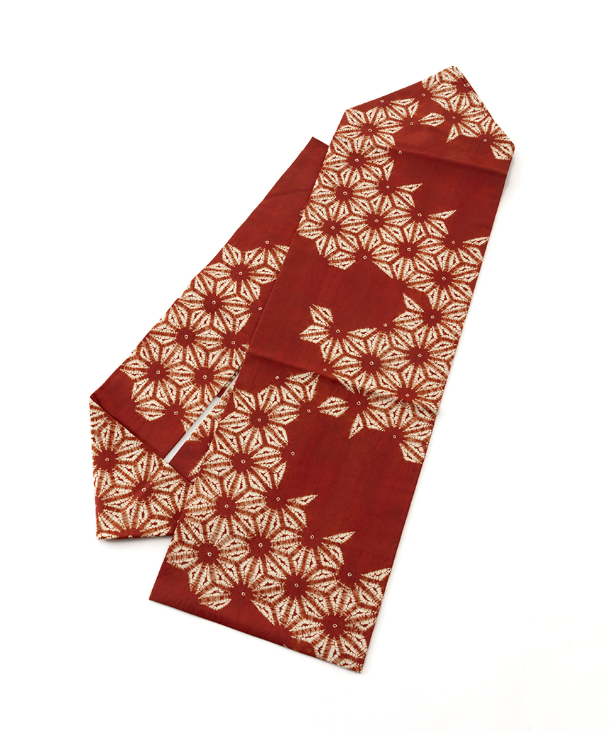 南部茜染 紬九寸名古屋帯 | 特選きものコレクション