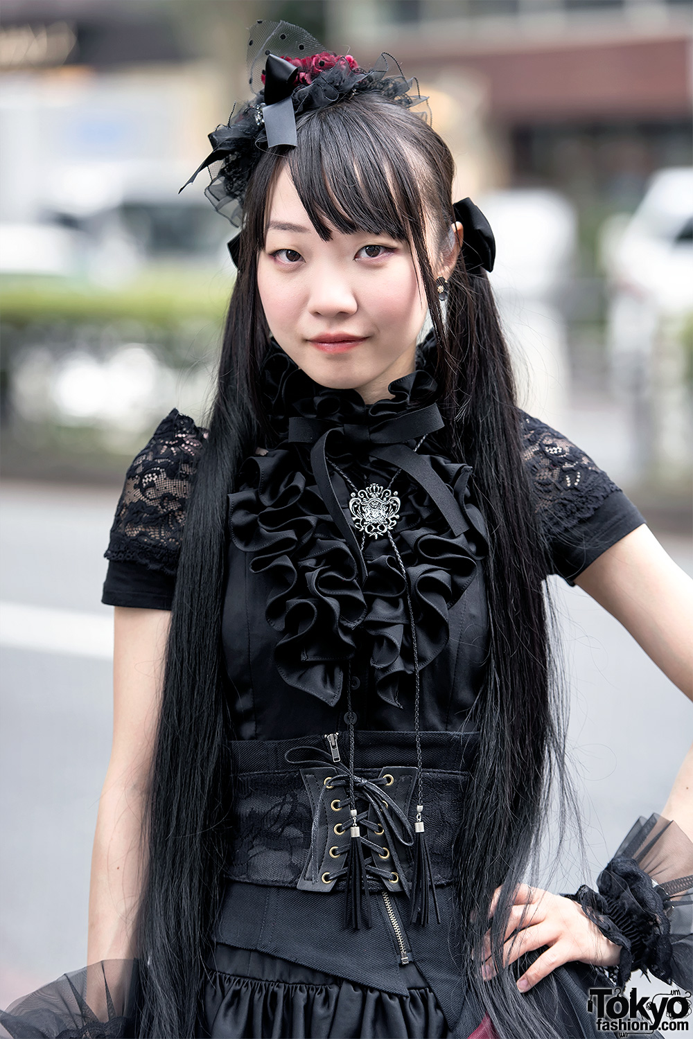 Gothic Lolita Harajuku Street Style w/ Corset, Sheglit, Na+H, Ozz