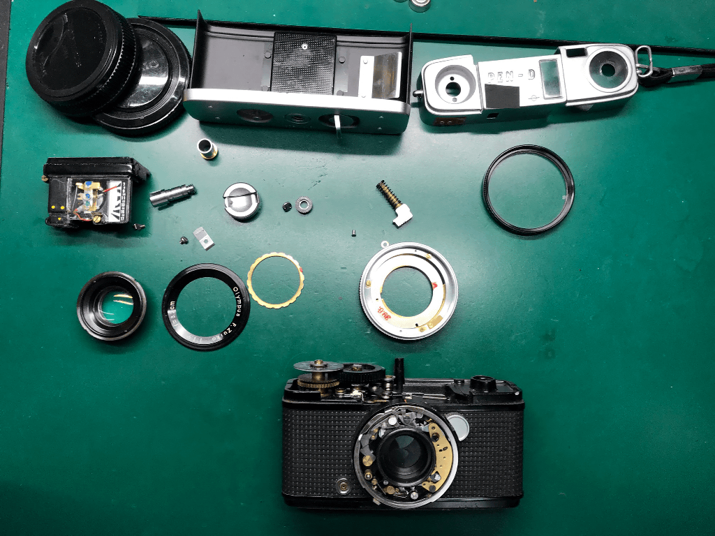 OLYMPUS PEN-Dのフィルムカメラ修理 | 東京カメラリペア