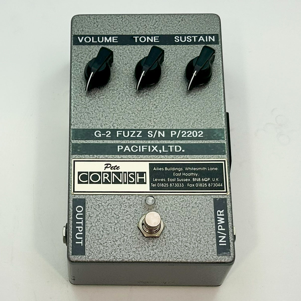 PeteCORNISH G-2 FUZZ (管理番号：535) - TOKYO EFFECTOR