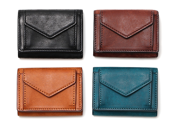 東京ヒマワリ / THE WONDER LUST(ワンダーラスト) TRIFOLD WALLET ブラック