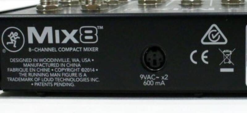 MACKIEミキサーの特殊な電源アダプターの件 – 日々の作曲・MPC感想