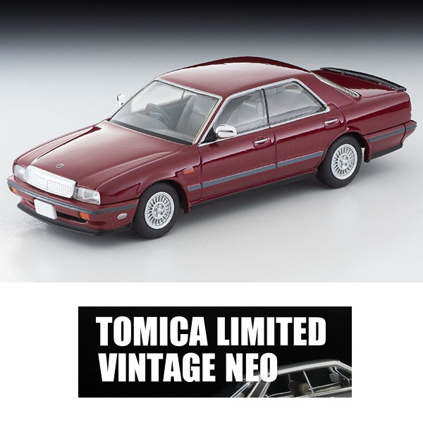 TOMYTEC TLVN 1/64 Nissan Gloria Cima TYPE-II S (red) 1990 LV-N340a