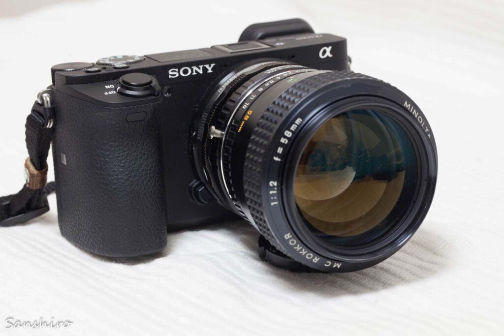MINOLTA MC ROKKOR 58mm F1.2 － 【鷹の目ロッコール】ミノルタ MC