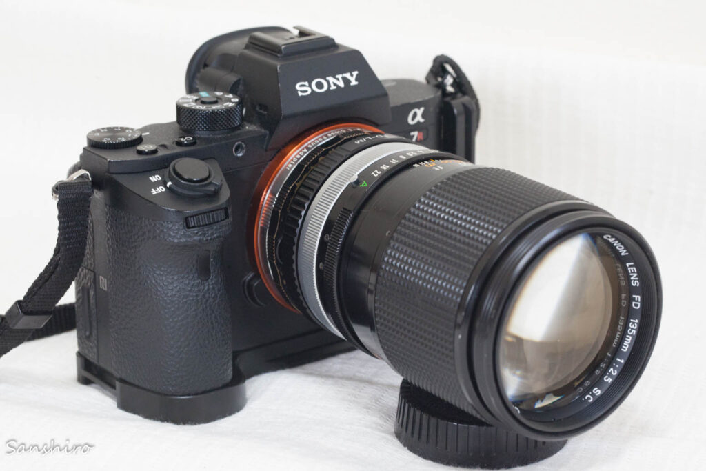 Canon FD 135mm F2.5 S.C. － キヤノン FD135mm F2.5 S.C.