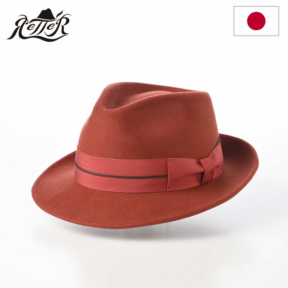 ノックス フェルトハット Rabbit Fur Fedora Hat（ラビットファー