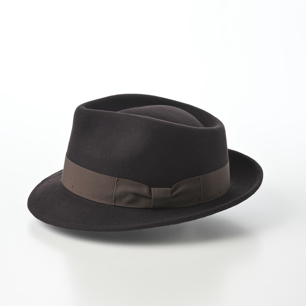 ビガリ フェルトハット PLOMO（プロモ）ダークブラウン | 帽子通販 時