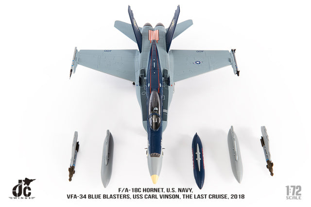 JC Wings F/A-18C アメリカ海軍 VFA-34 ブルーブラスターズ 「The Last