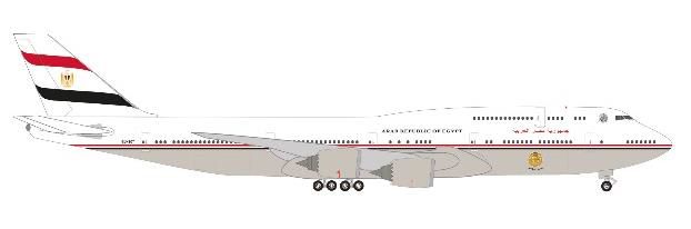 Herpa Wings 747-8 BBJ エジプト政府専用機 SU-EGY 1/500 [538039]