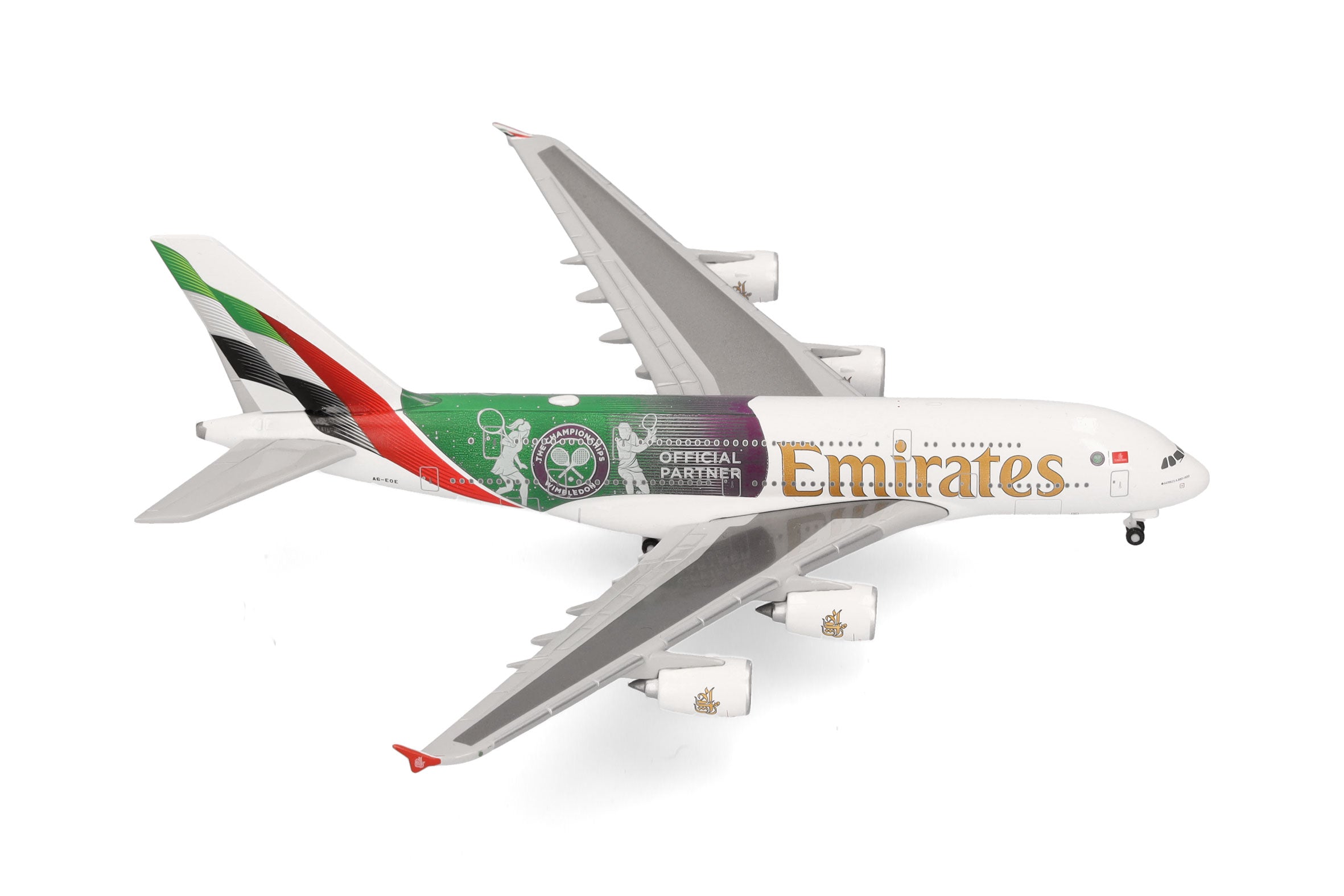 Herpa Wings 【予約商品】A380 エミレーツ航空 「Wimbledon Official