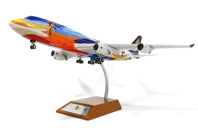 JFox Models 747-400 シンガポール航空 特別塗装 「トロピカルメガ