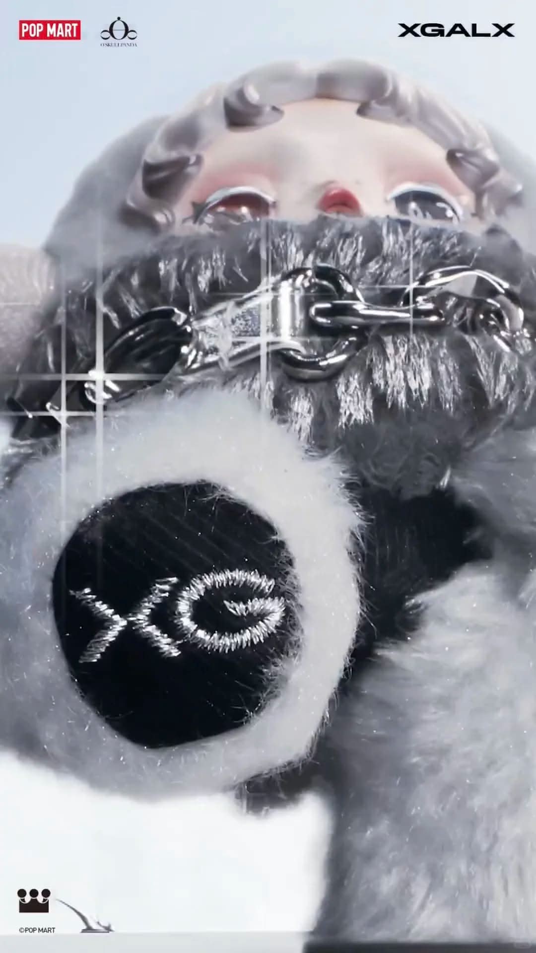 SKULLPANDA XG Plush Doll Pendant (Japan Exclusive) – toptoylands