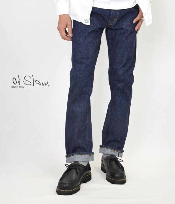 オアスロウ (orSlow) IVY FIT DENIM 107 ONE WASH ジーンズ デニム