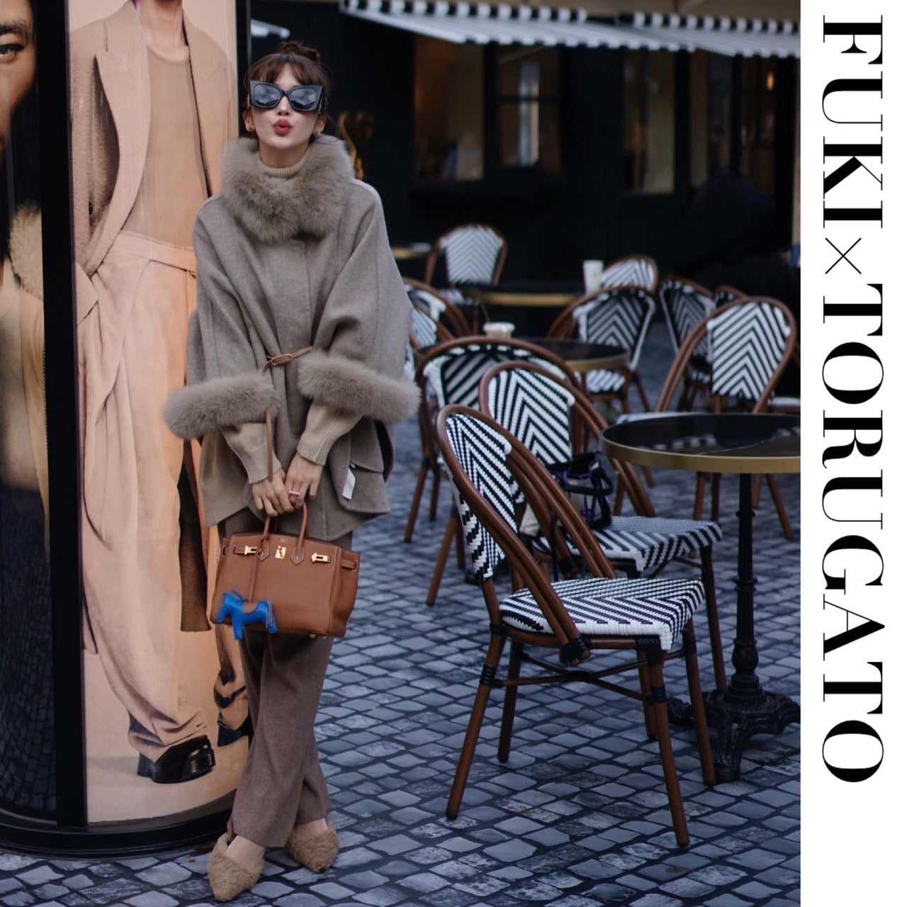 即日発送】エコファーポンチョコート – TORUGATO