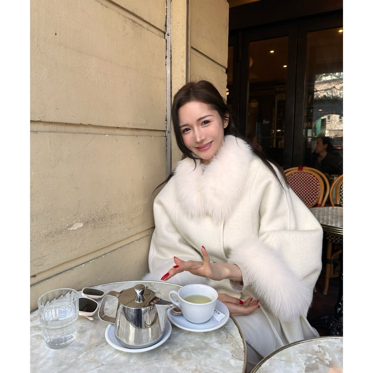 即日発送】エコファーポンチョコート – TORUGATO