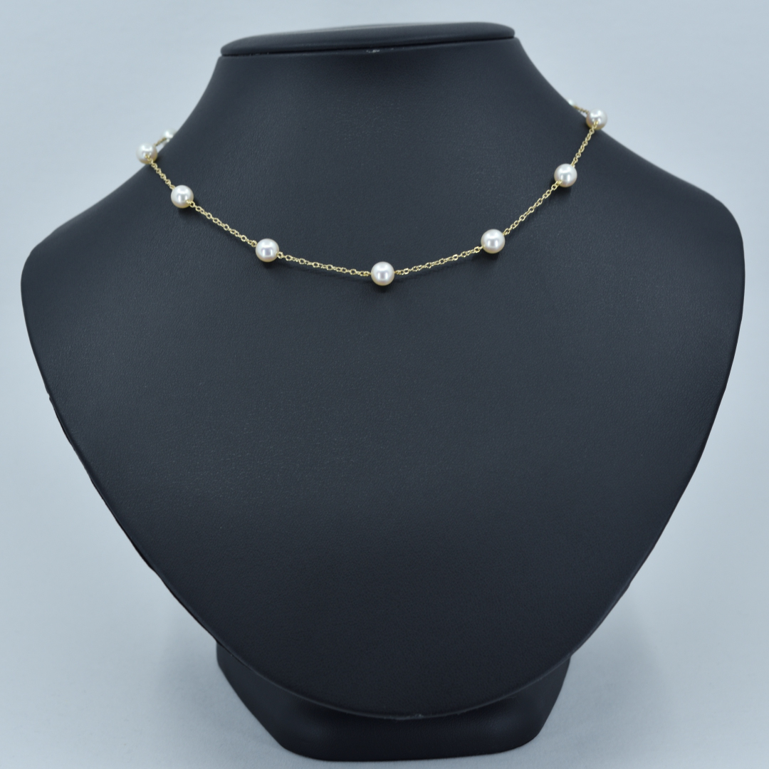 ミキモト K18 真珠 パール ネックレス 39cm | 中古通販 | 【公式