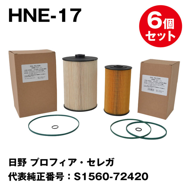 フェスコ（FESCO) 大型車用オイルフィルター HNE-17 日野 プロフィア