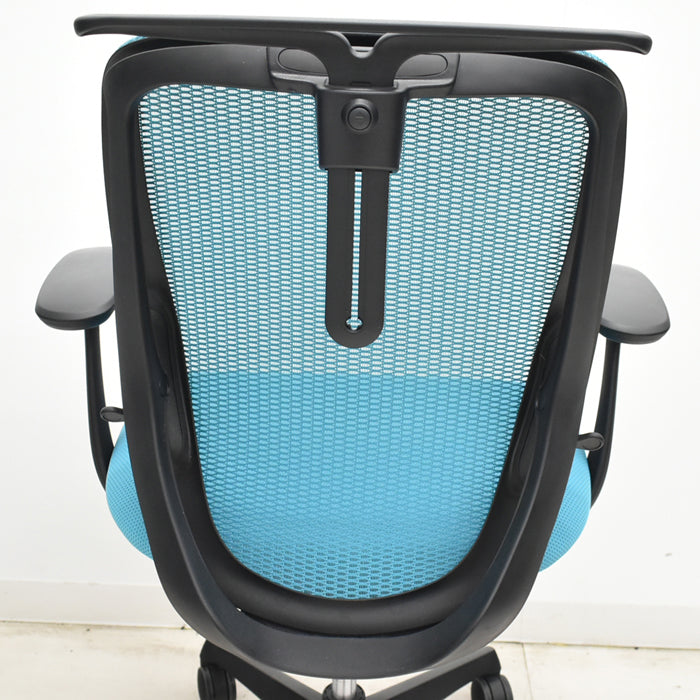 中古】オカムラ シルフィー ローバック 固定肘 バックカーブアジャスト