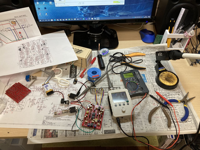 BOSS CE-3アナログコーラスをモディファイし自作 | Toshi's Blog