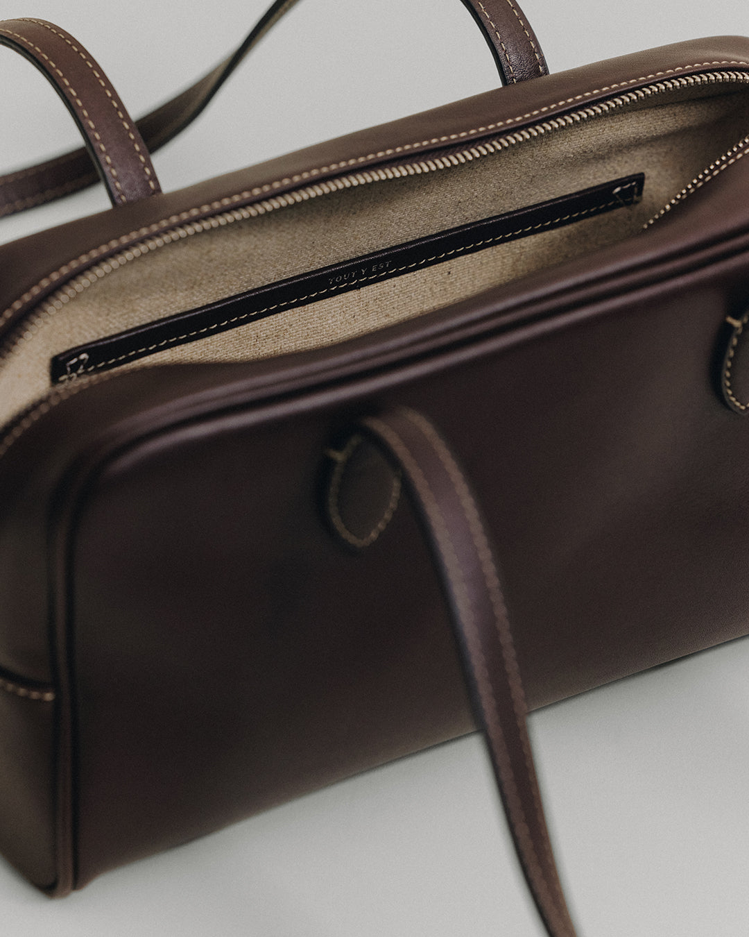 SAC LOQUET SMALL SOFT BROWN – TOUT Y EST JP