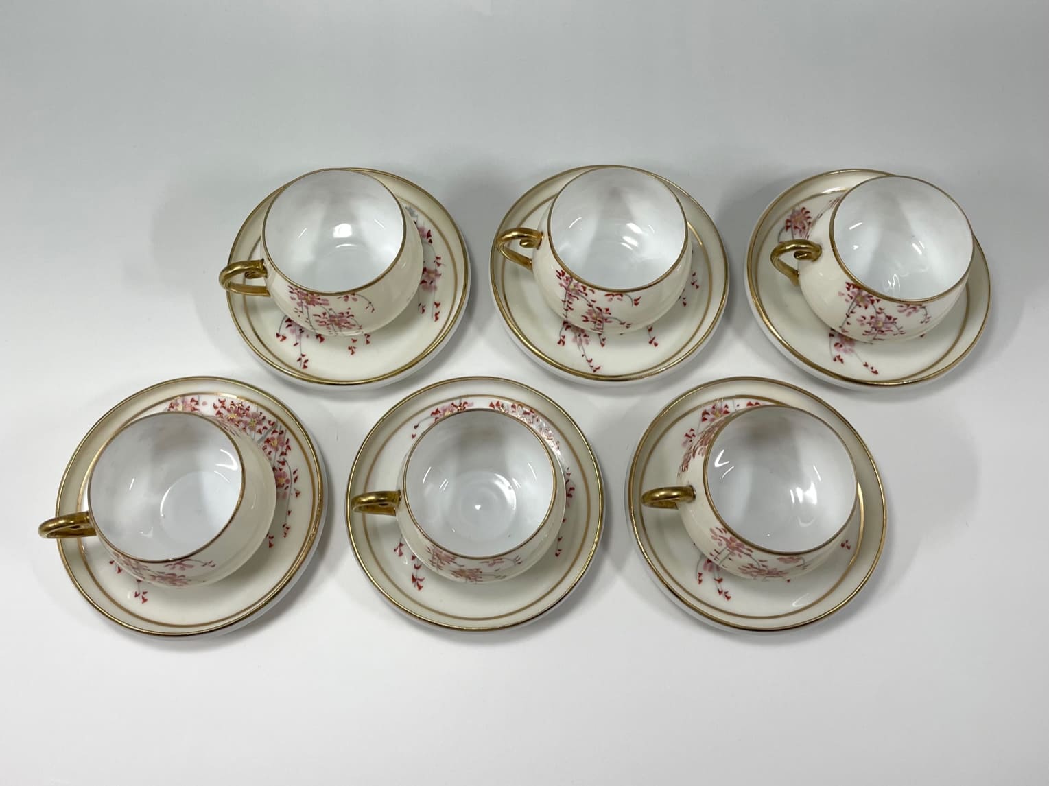 明治 輸出用カップ＆ソーサー hpt476 - 陶夢