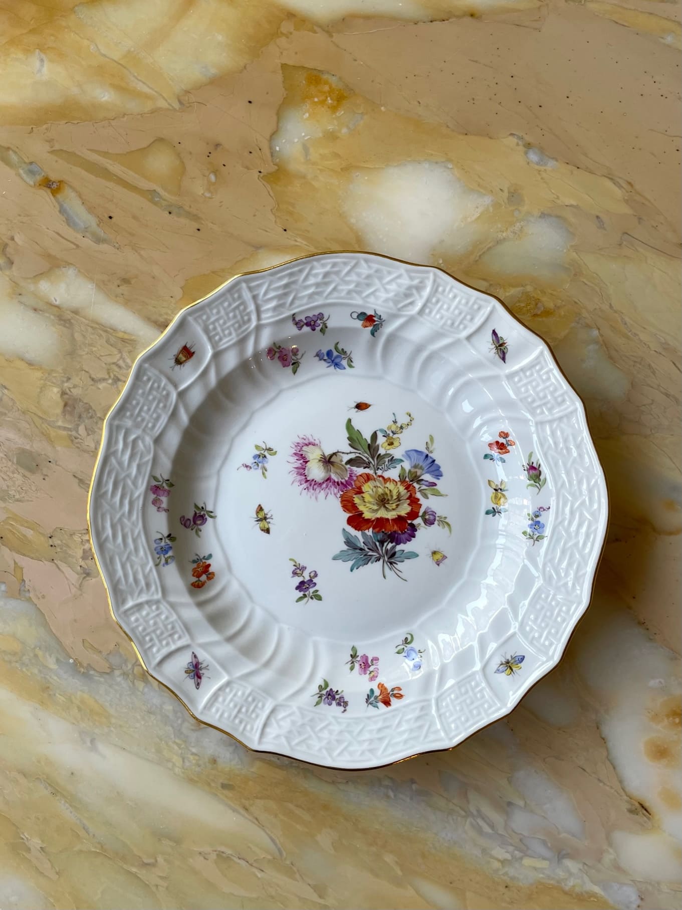 マイセン ノイブランデンシュタイン 金彩デザートプレート hpt519 - 陶夢