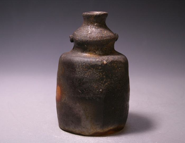 金重陶陽 備前瓢徳利 共箱