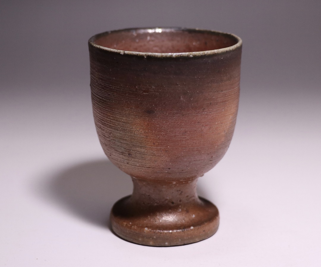 小山末廣 作 「備前酒呑」 ～備前焼専門卸小売店 川口陶楽苑～