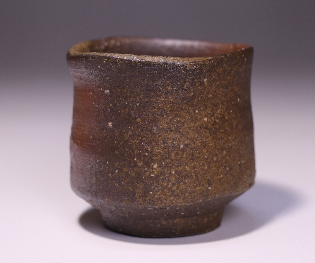 金重晃介 作 「備前酒呑」 ～備前焼専門卸小売店 川口陶楽苑～