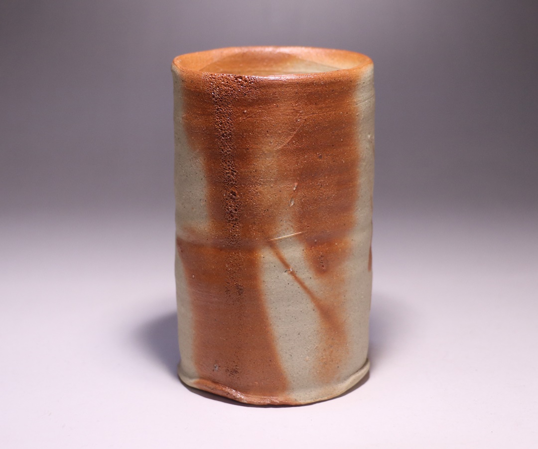 中村六郎 作 「備前酒呑」 ～備前焼専門卸小売店 川口陶楽苑～