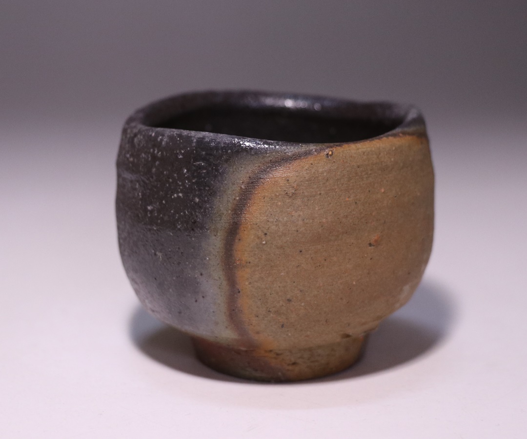 金重晃介 作 「備前酒呑」 ～備前焼専門卸小売店 川口陶楽苑～