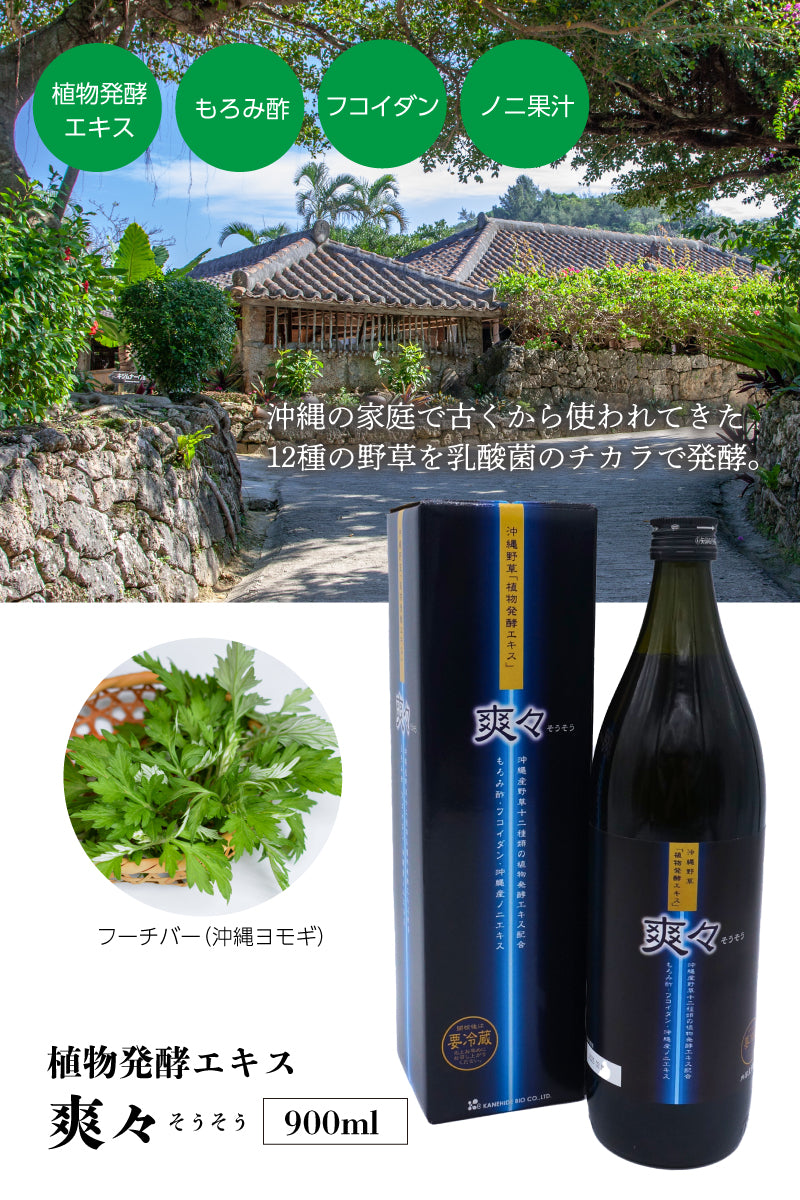金秀バイオ 爽々（そうそう） 900ml×1本｜植物発酵エキス – 東和バイオ