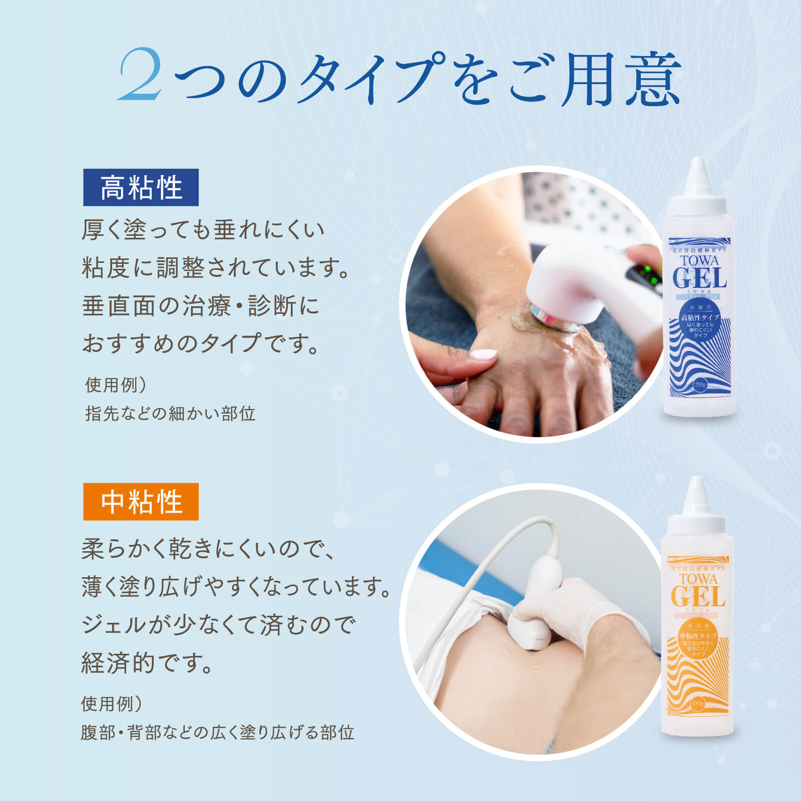 超音波ゲル TOWA GEL（トワゲル） 5kg | トワテック