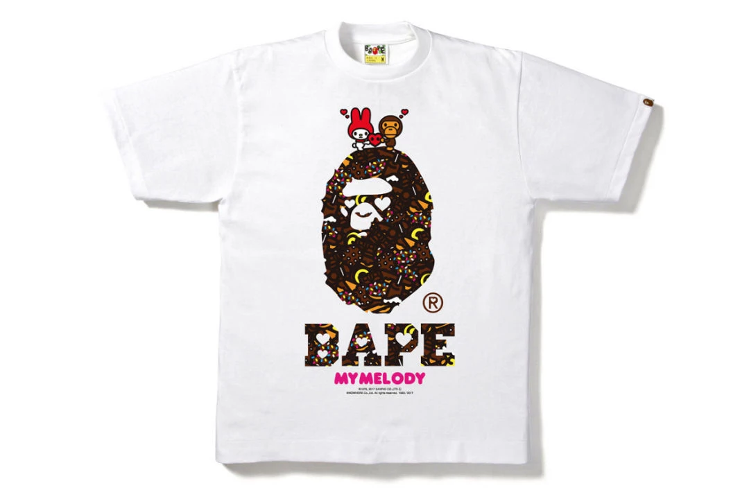 Bape Collaborates With Hello Kitty and My Melody for Valentine's Day