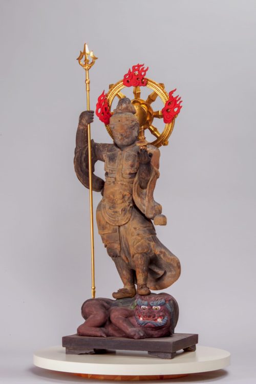 木造毘沙門天立像 | 文化遺産検索 | とやまの文化遺産