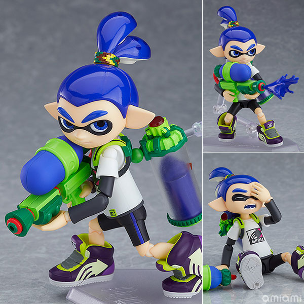 スプラトゥーン】figma『Splatoon ボーイ DXエディション』可動