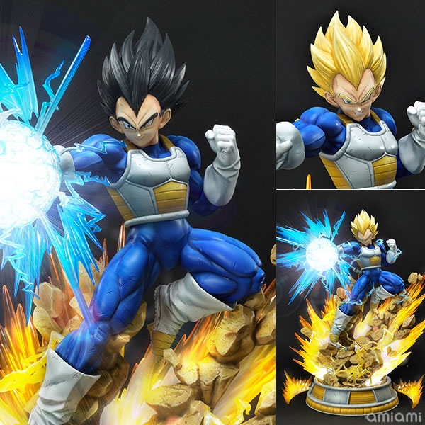 ドラゴンボールZ】メガプレミアムマスターライン『ベジータ（超サイヤ